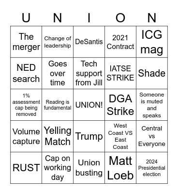 General Memberhip 2023 #2 Bingo Card
