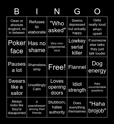 Top Bingo Card