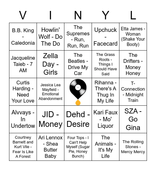 Vb w17 g2 Bingo Card