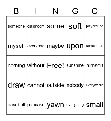 Module 9, Week 1 Bingo Card