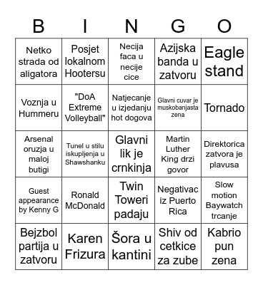 Botra botra Bingo Card