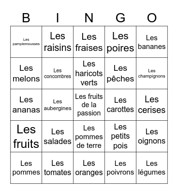 Je gange 6c Bingo Card