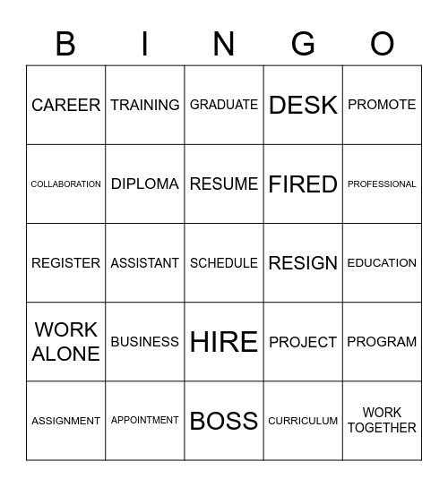 UNIT 6 REVIEW Bingo Card