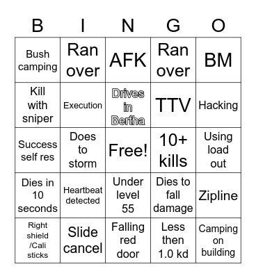 Untitled Bingoleke Bingo Card
