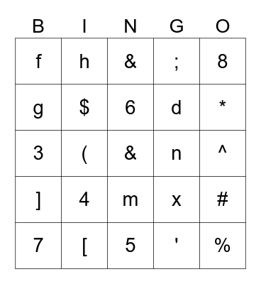 Super Mario Odyssey Bingo Card