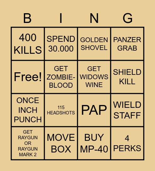GOAL_BREZZE - ORIGINS Bingo Card