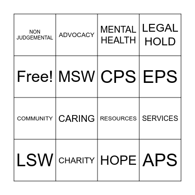 SW Bingo Card