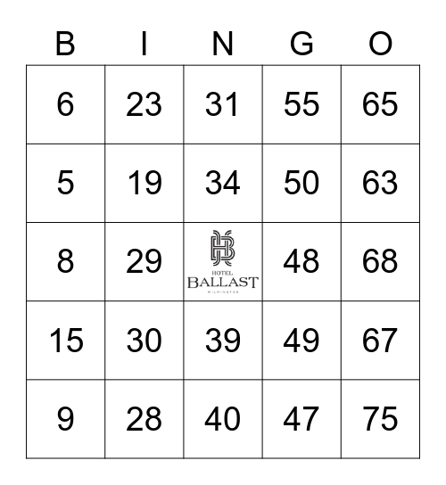 Easter Bingo! Bingo Card