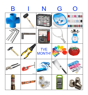 TVE MONTH! Bingo Card