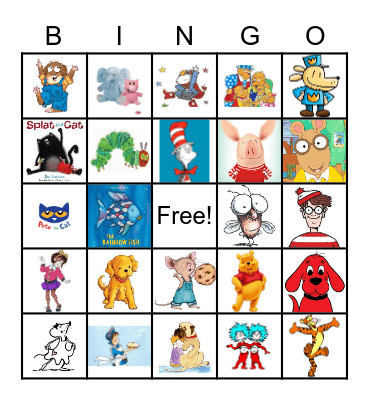 Character Bingo Card