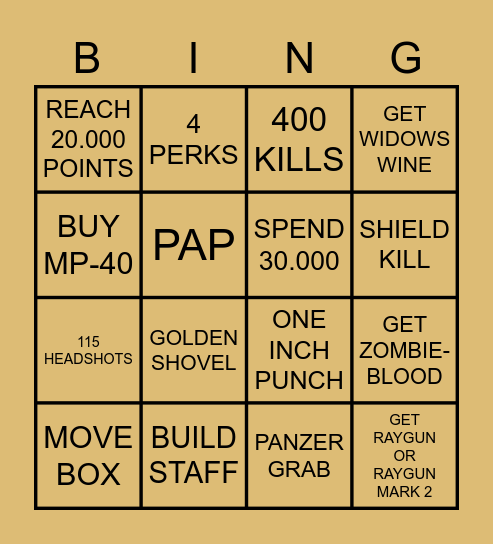 GOAL_BREZZE - ORIGINS Bingo Card