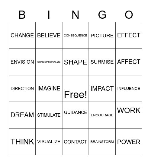 Patient Access Week IMAGINE INFLUENCE IMPACT April 2-8, 2023 Bingo Card