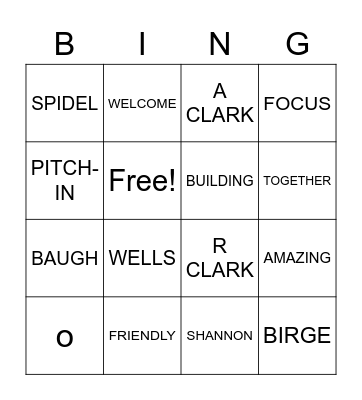 WORDLL Bingo Card