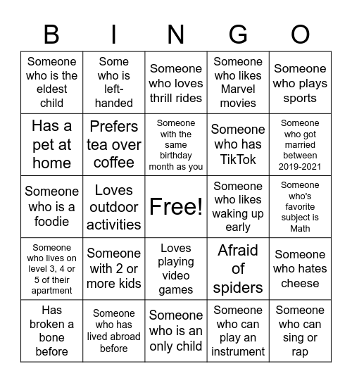 Ops Team Bingo! Bingo Card