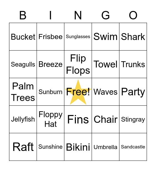 AAJ SPRINGO! Bingo Card