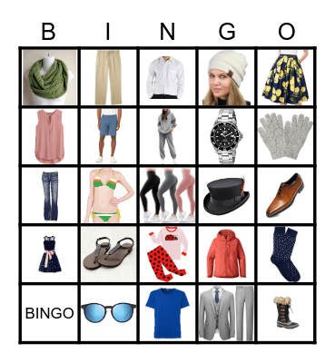 LA ROPA Bingo Card