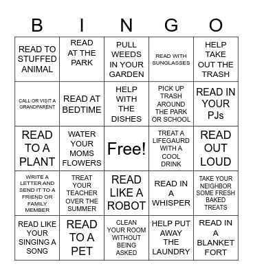 ACTS OF KINDNESS Bingo Card