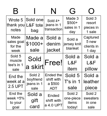 C/E BINGO ROUND 2 Bingo Card