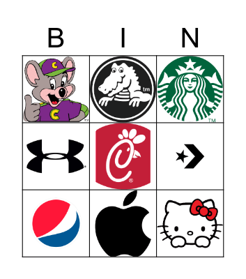 LOGO Bingo Card