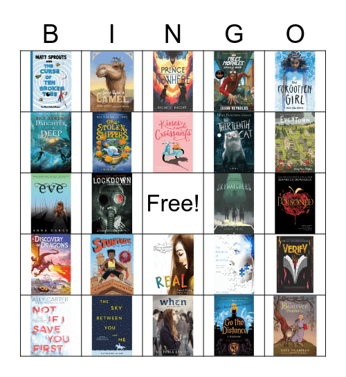 Book Bingo #3 Bingo Card