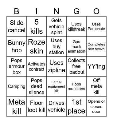 MARLEY Bingo Card