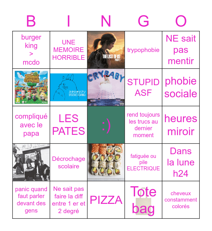 ui Bingo Card