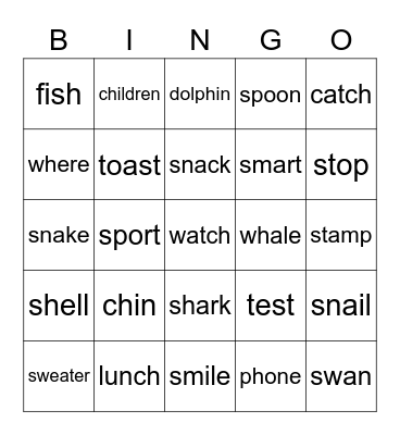 Unit 4 & 5 Bingo Card