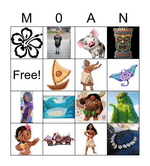 HAPPY BIRTHDAY GIRLS Bingo Card