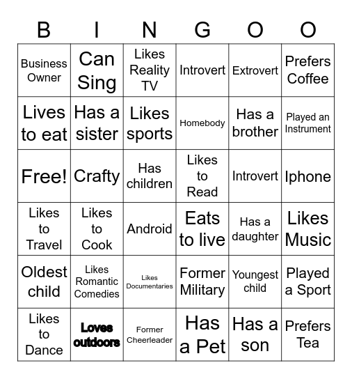 BirthdayLL Bingo Card