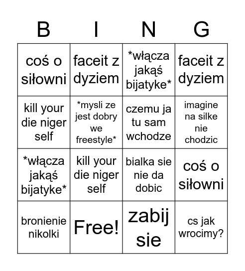 kopara bingo Card
