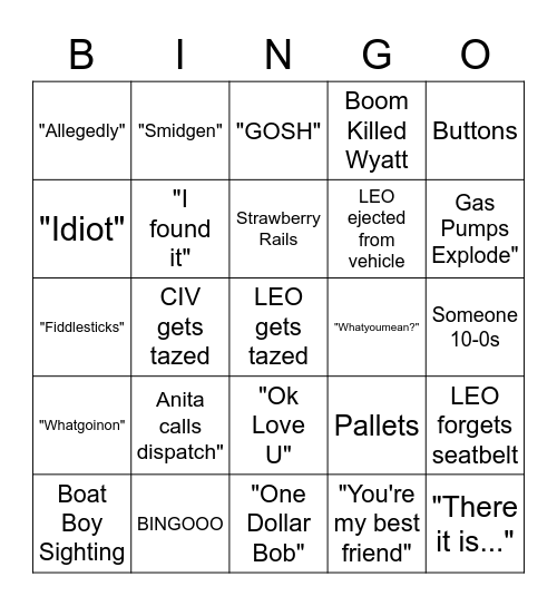 BINGOCRP Bingo Card