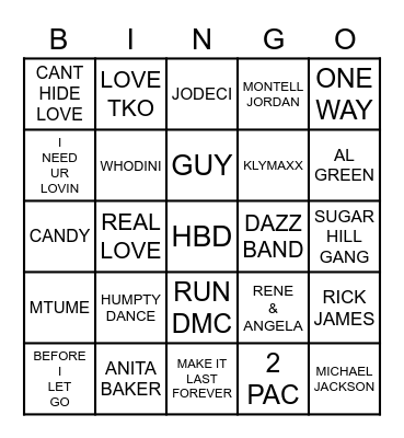 *****OLD SKOOL H100BD***** Bingo Card