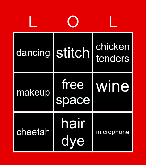 MIRANDA'S BINGO Card