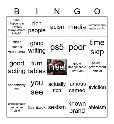 The Void Station Official Dhar Mann Bingo Board Bingo Card