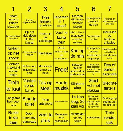 NS-Bingo Card