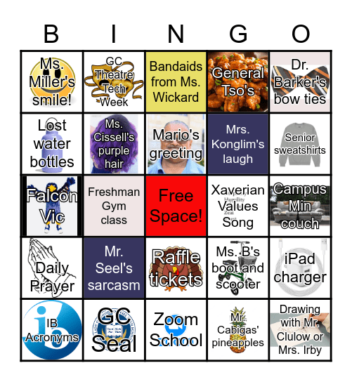 GC Bingo! Bingo Card