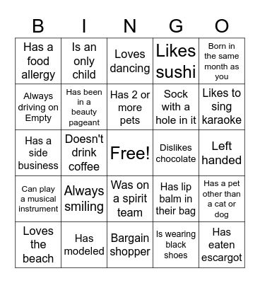 PATIENT ACCESS WEEK 2023 Bingo Card