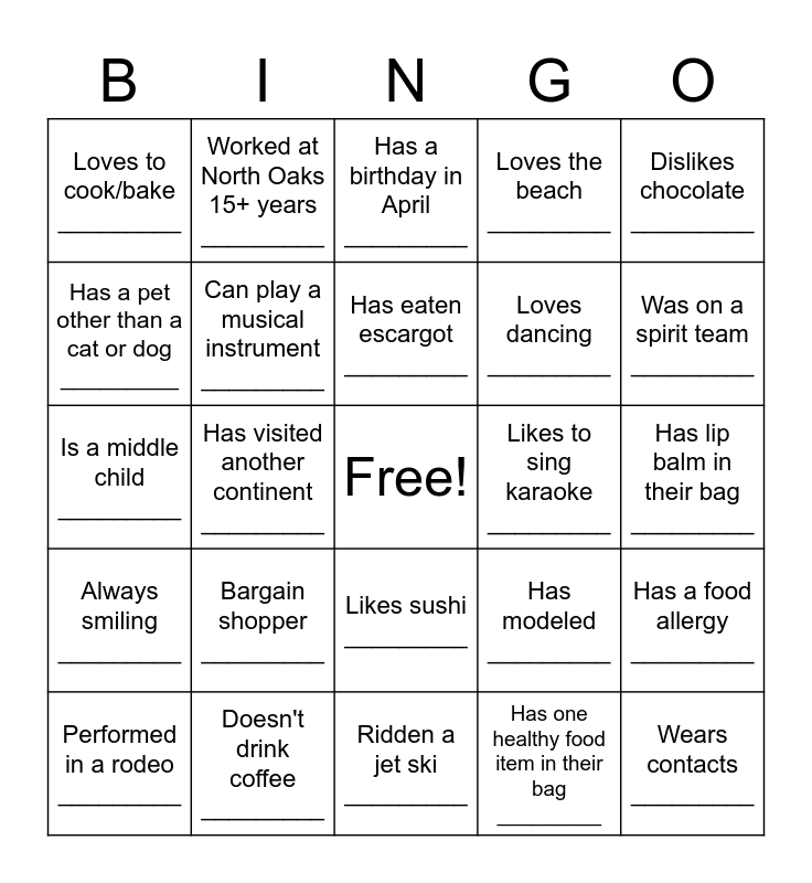 PATIENT ACCESS WEEK 2023 Bingo Card