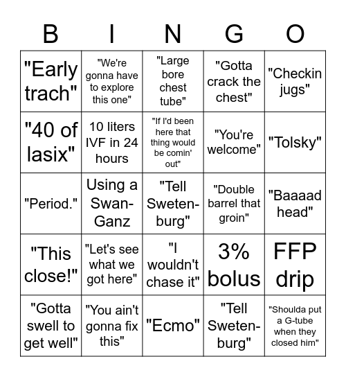 Simpson Bingo Card