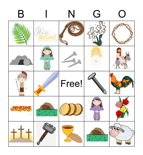 Paasfees Bingo Card