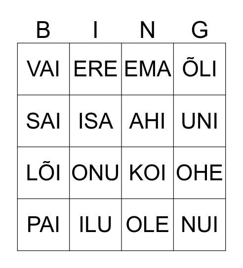 OSKAN JUBA LUGEDA! Bingo Card