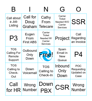 CSS BINGO Card