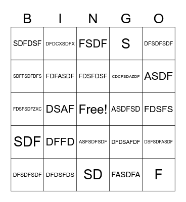 PILOTS BASEBALL BINGO Card