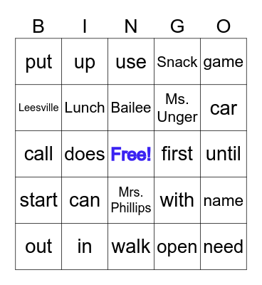 I Can Earn Money Bingo Card