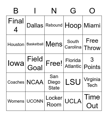 Michaels Birthday Bingo Card