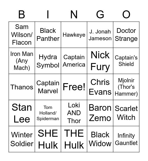 C2E2 Bingo - Bryce Bingo Card