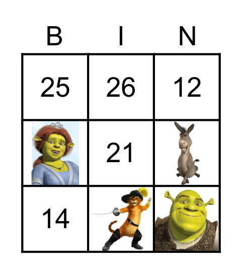 numeros 1-30 Bingo Card