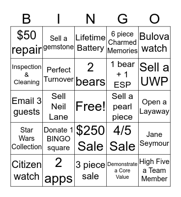 3 days til Christmas Bingo Card