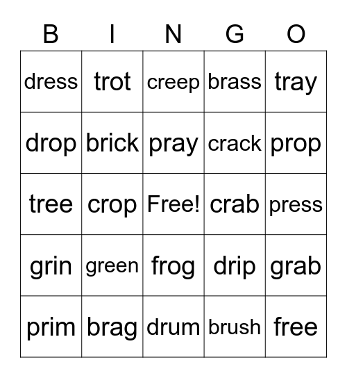 Tan 3 BINGO Card