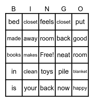 BINGOOO Bingo Card